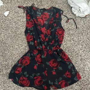 Floral romper